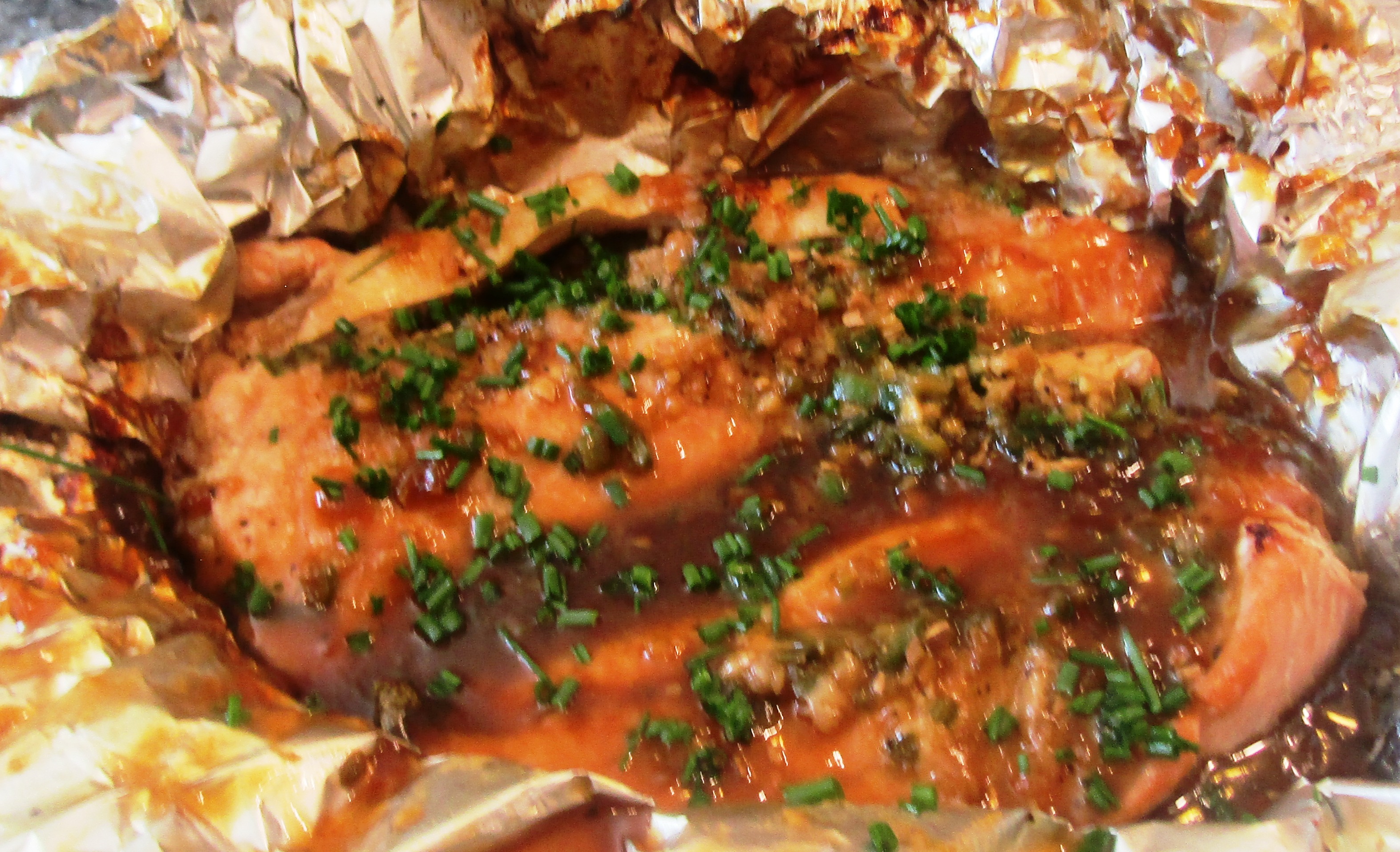 Air Fryer Asian Honey Salmon Recipe