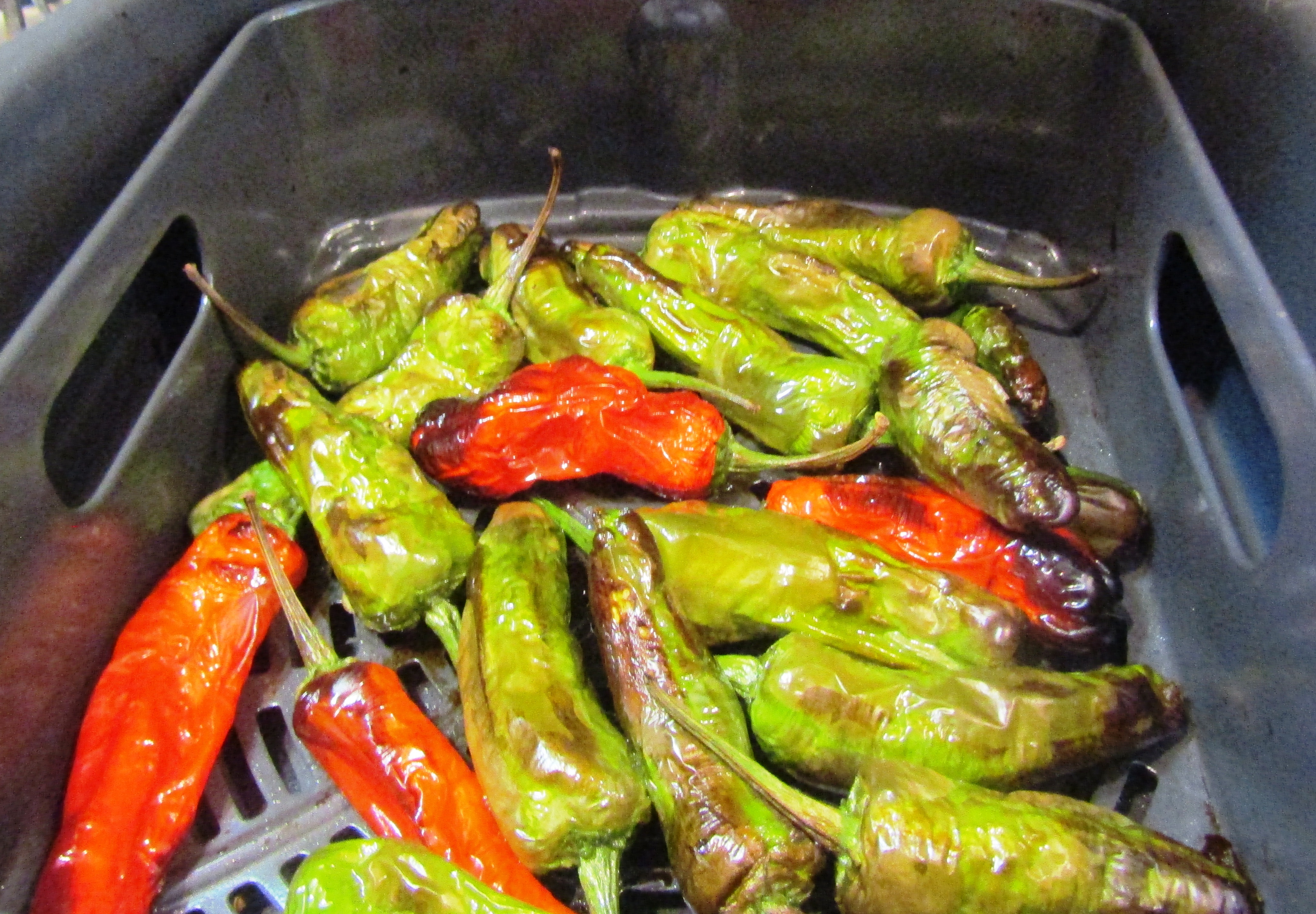 Air Fryer Blistered Shishito Peppers Recipe