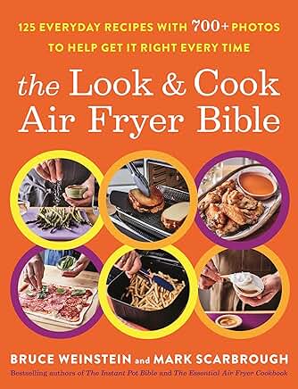 The Look and Cook Air Fryer Bible Cookbook Review,