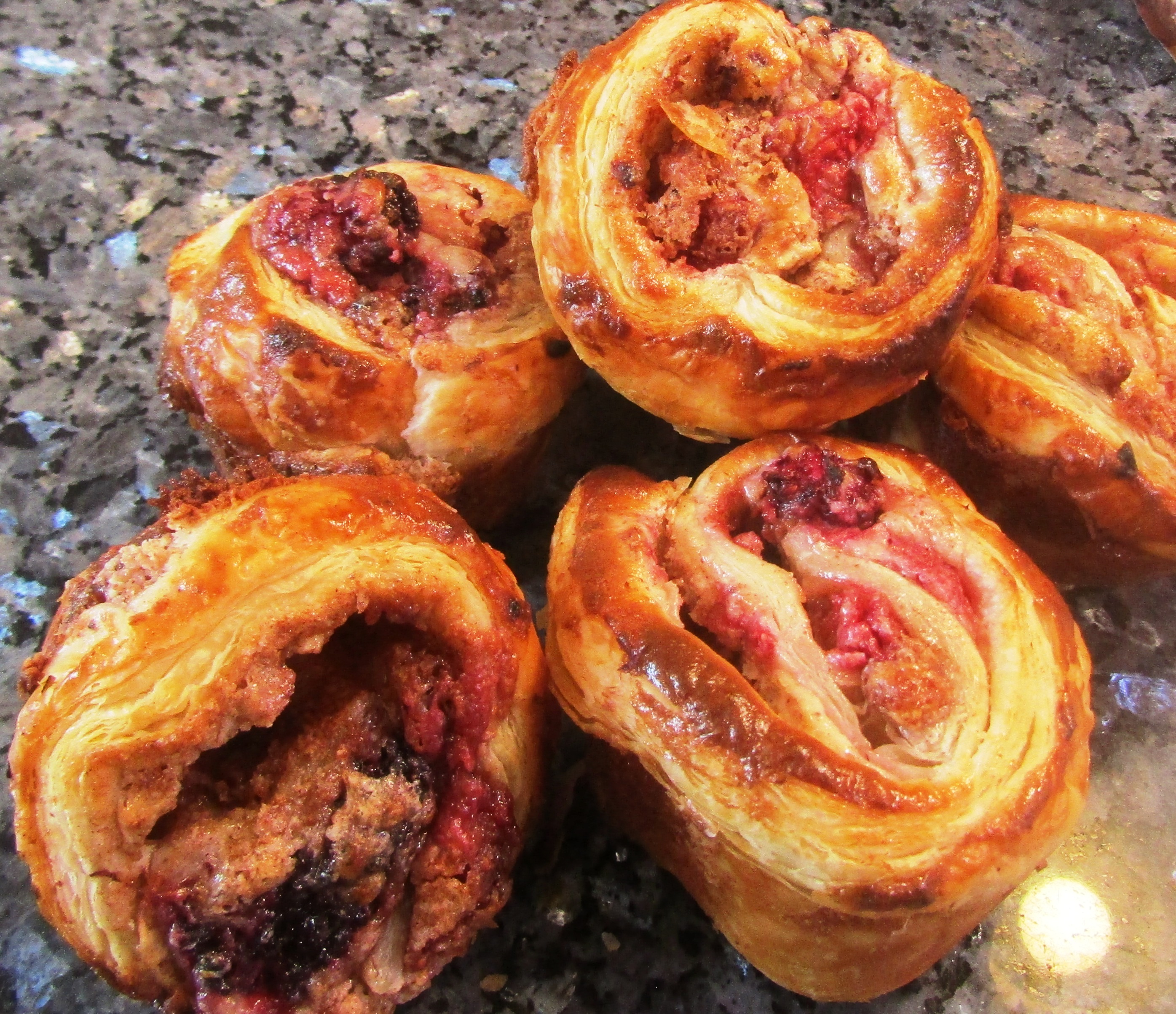 Shortcut Berry Cheese Morning Buns Recipe