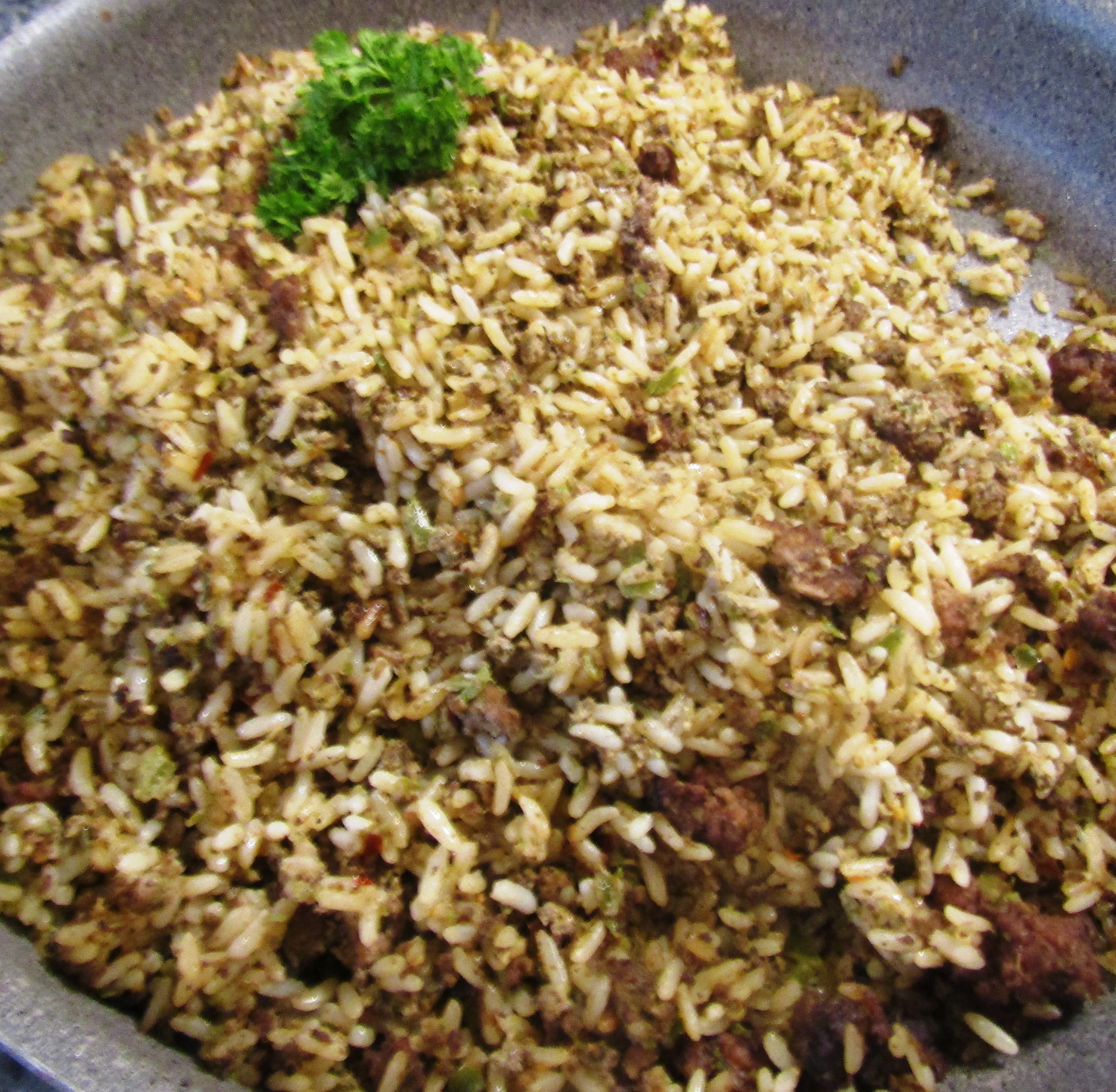 Instant Pot Cajun Dirty Rice Recipe