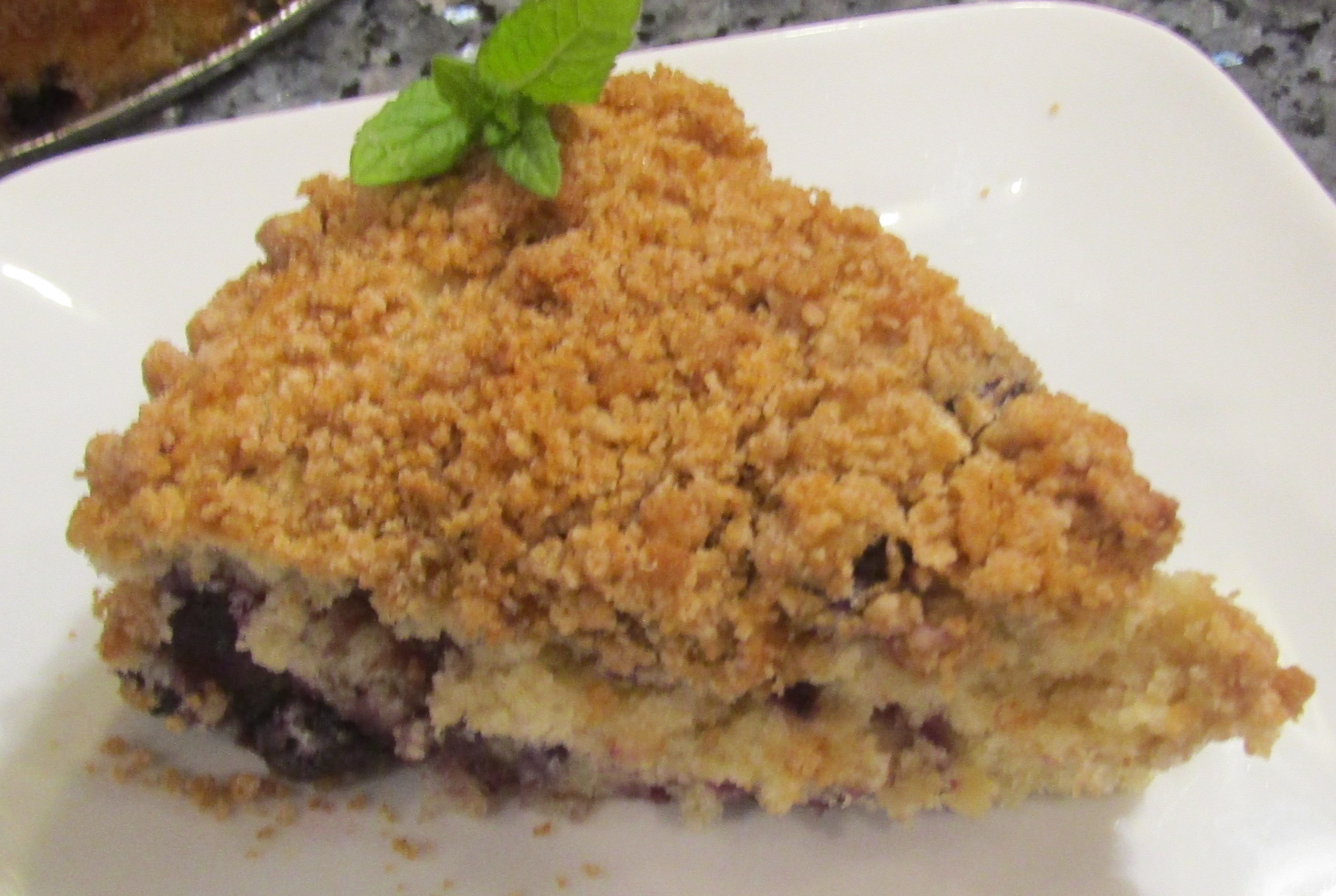 Lemon Blueberry Buckle Recipe