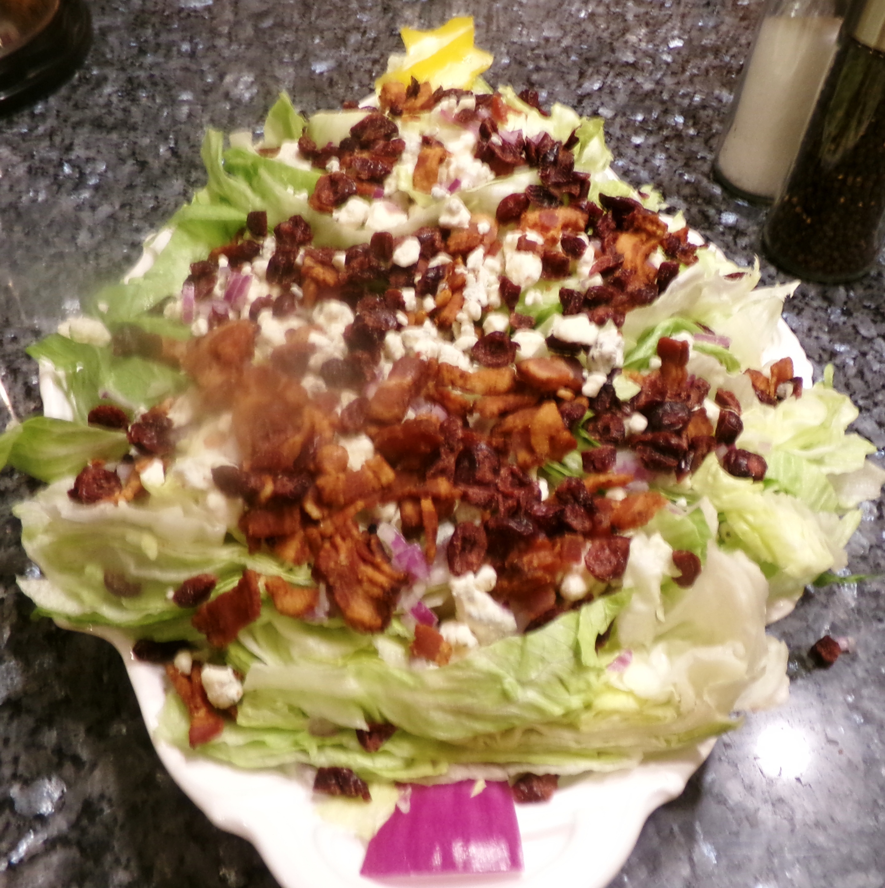 Christmas Tree Wedge Salad Recipe