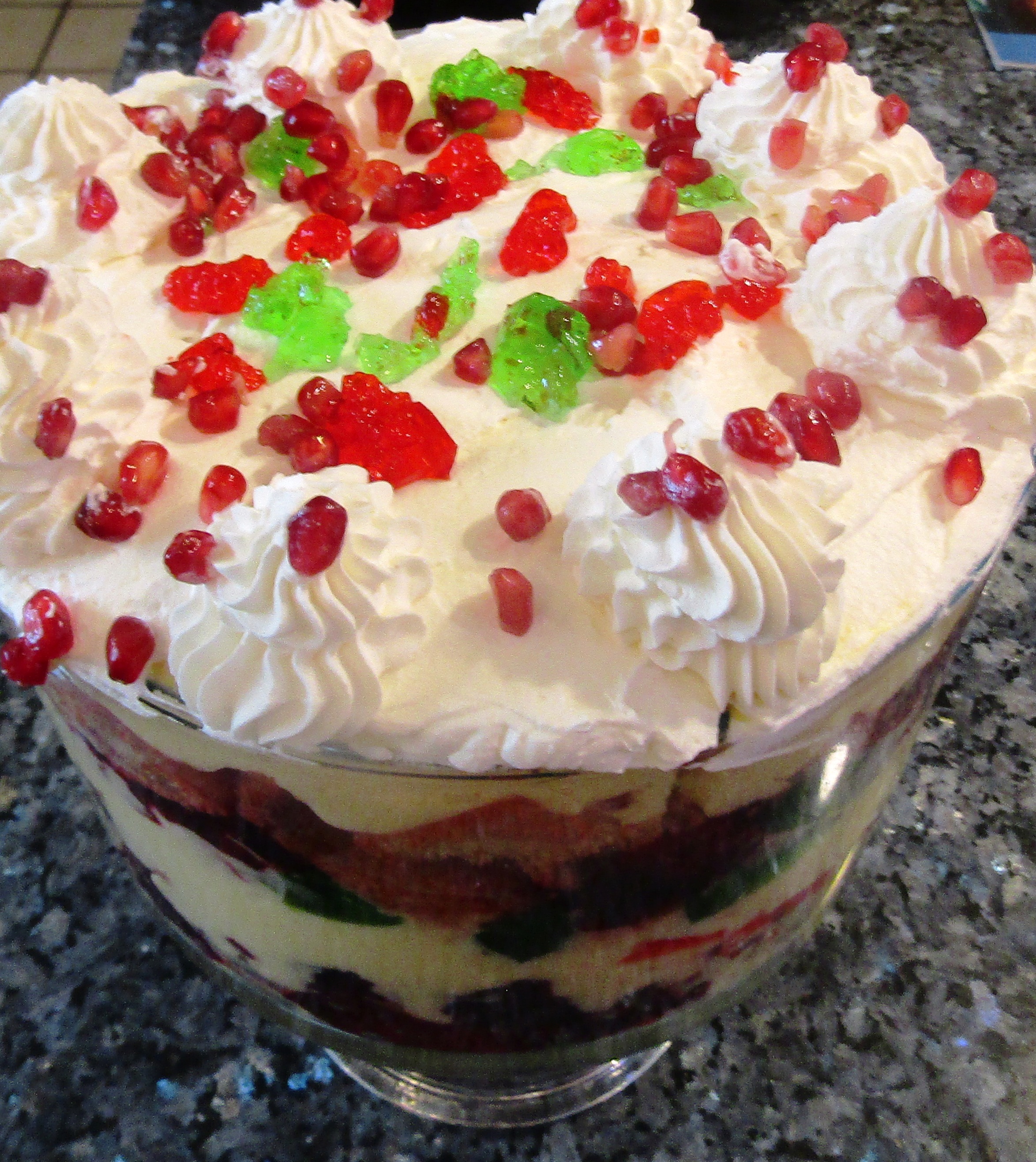 Untraditional Christmas Trifle Recipe