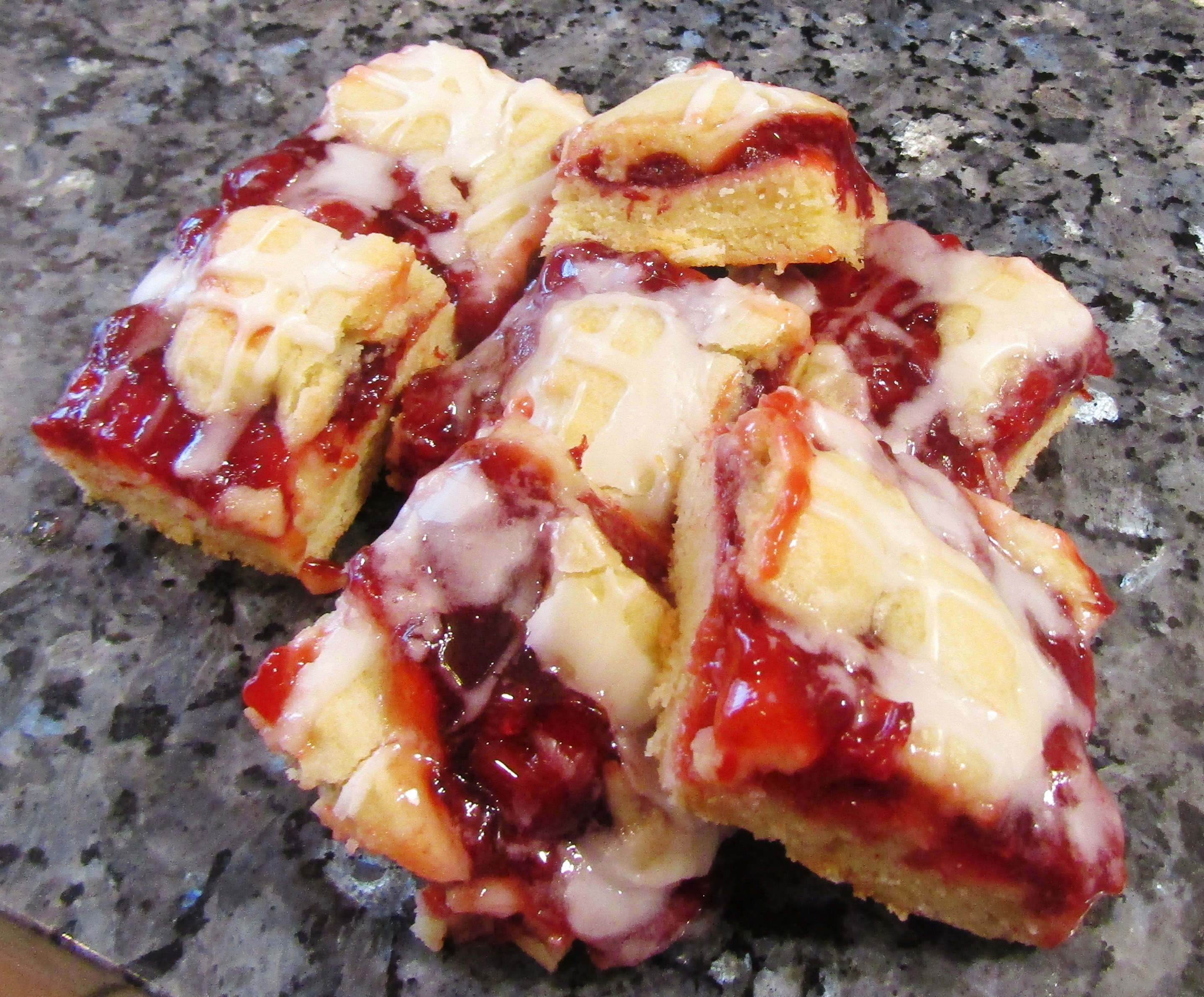 Cherry Almond Bars Recipe