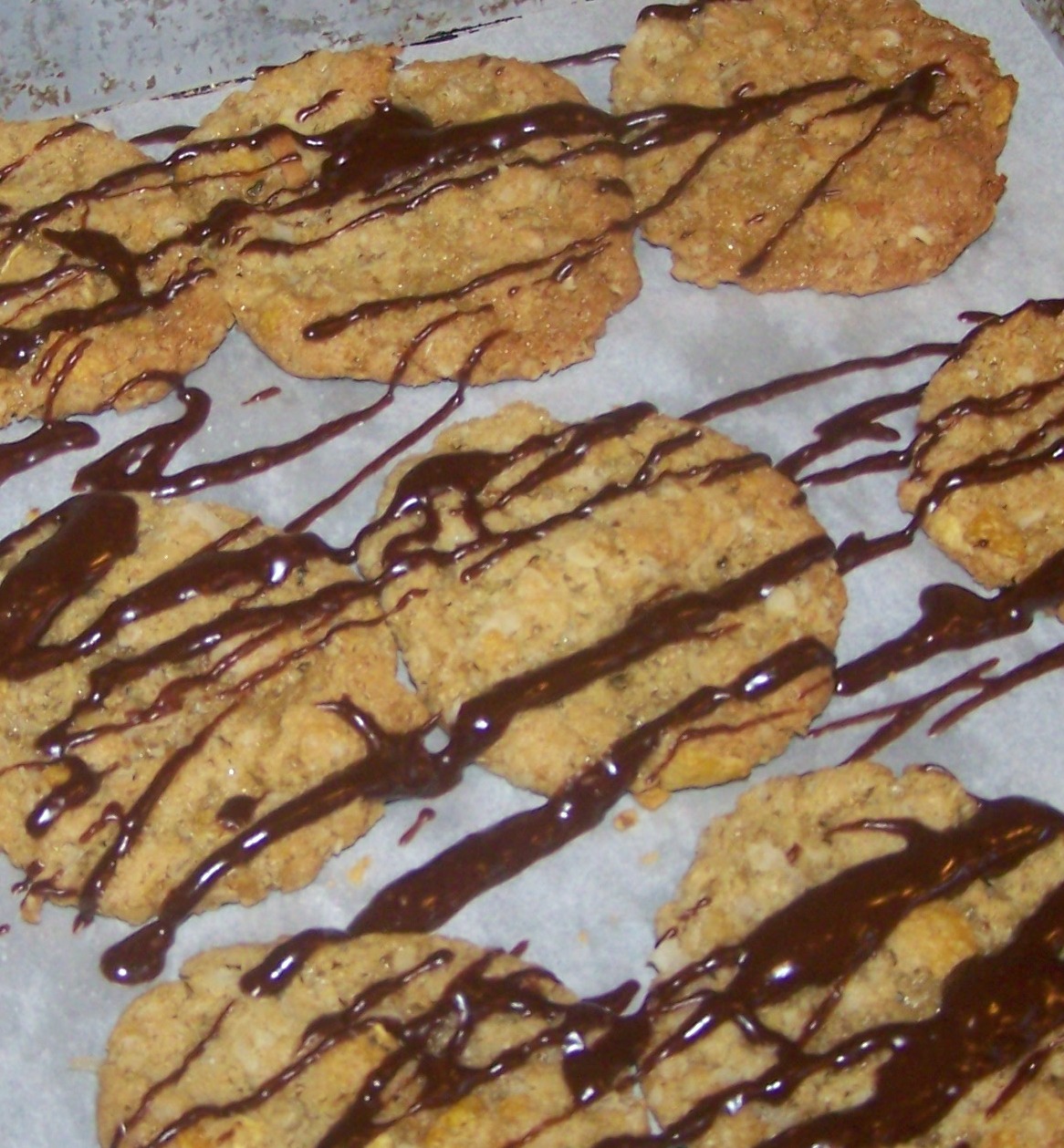 Recipe for Chocolate Oatmeal Crunchers