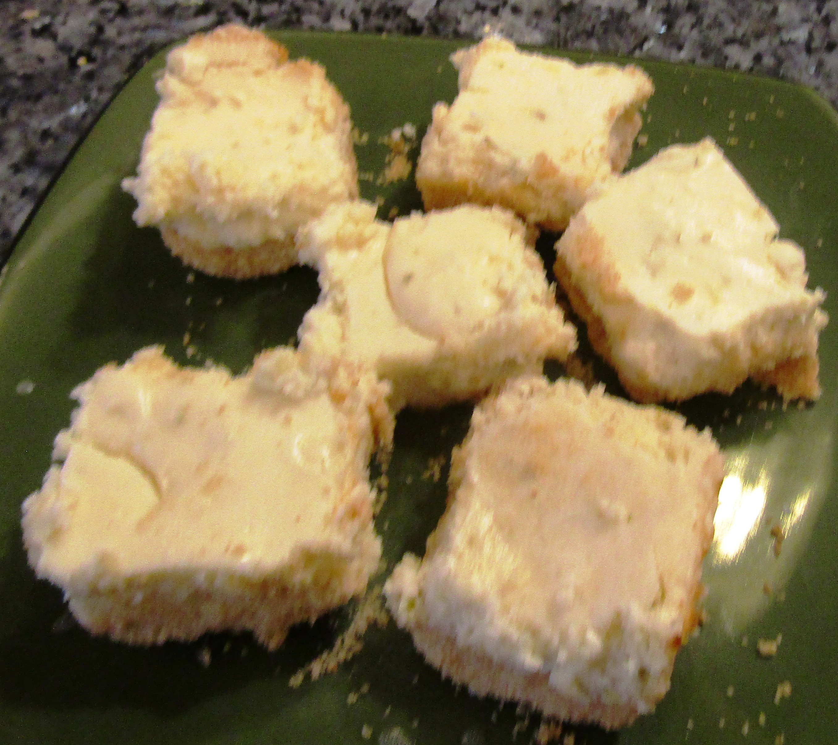 Coconut Crusted Lime Bars Recipe