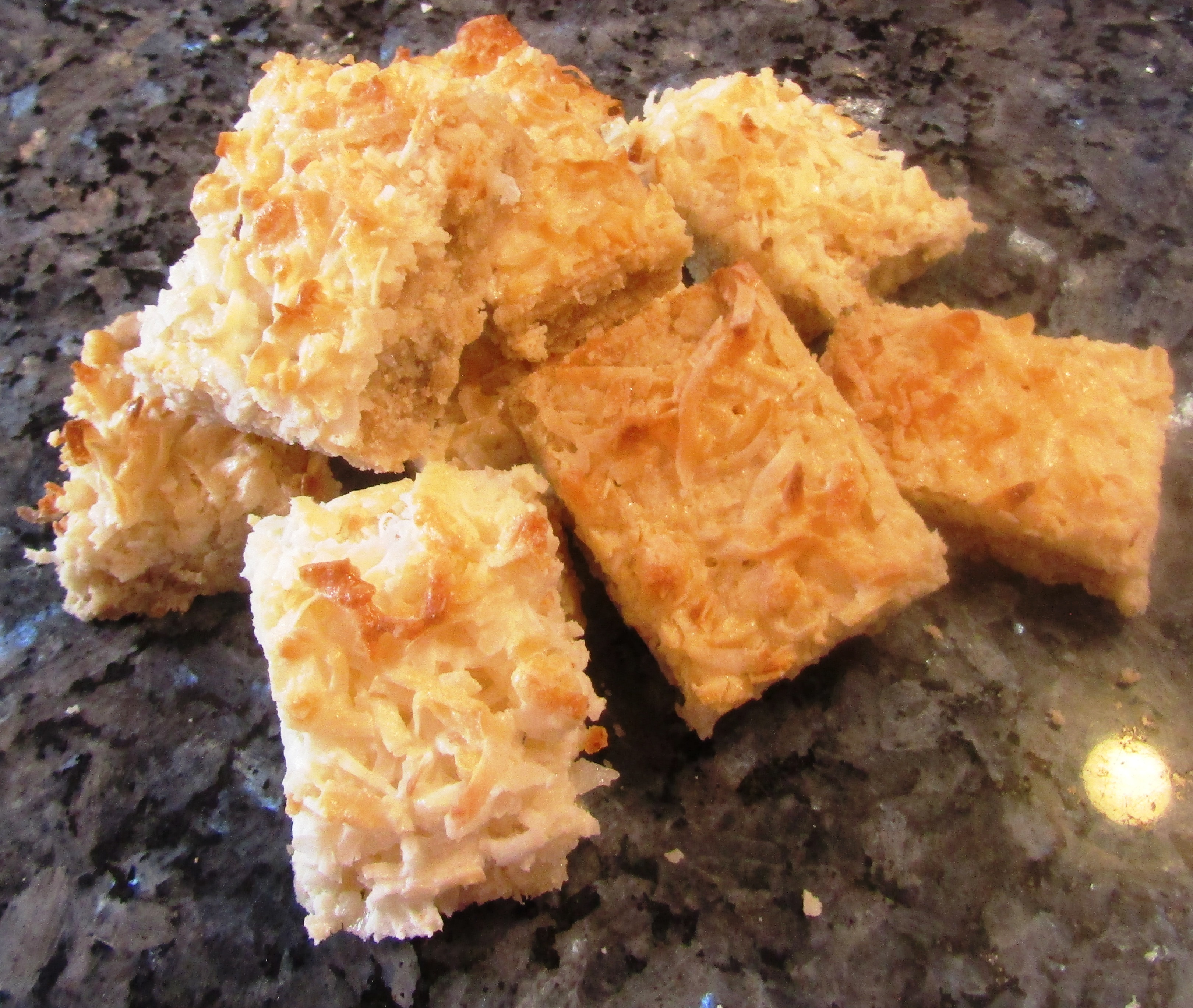 Coconut Shortbread Bars Recipe