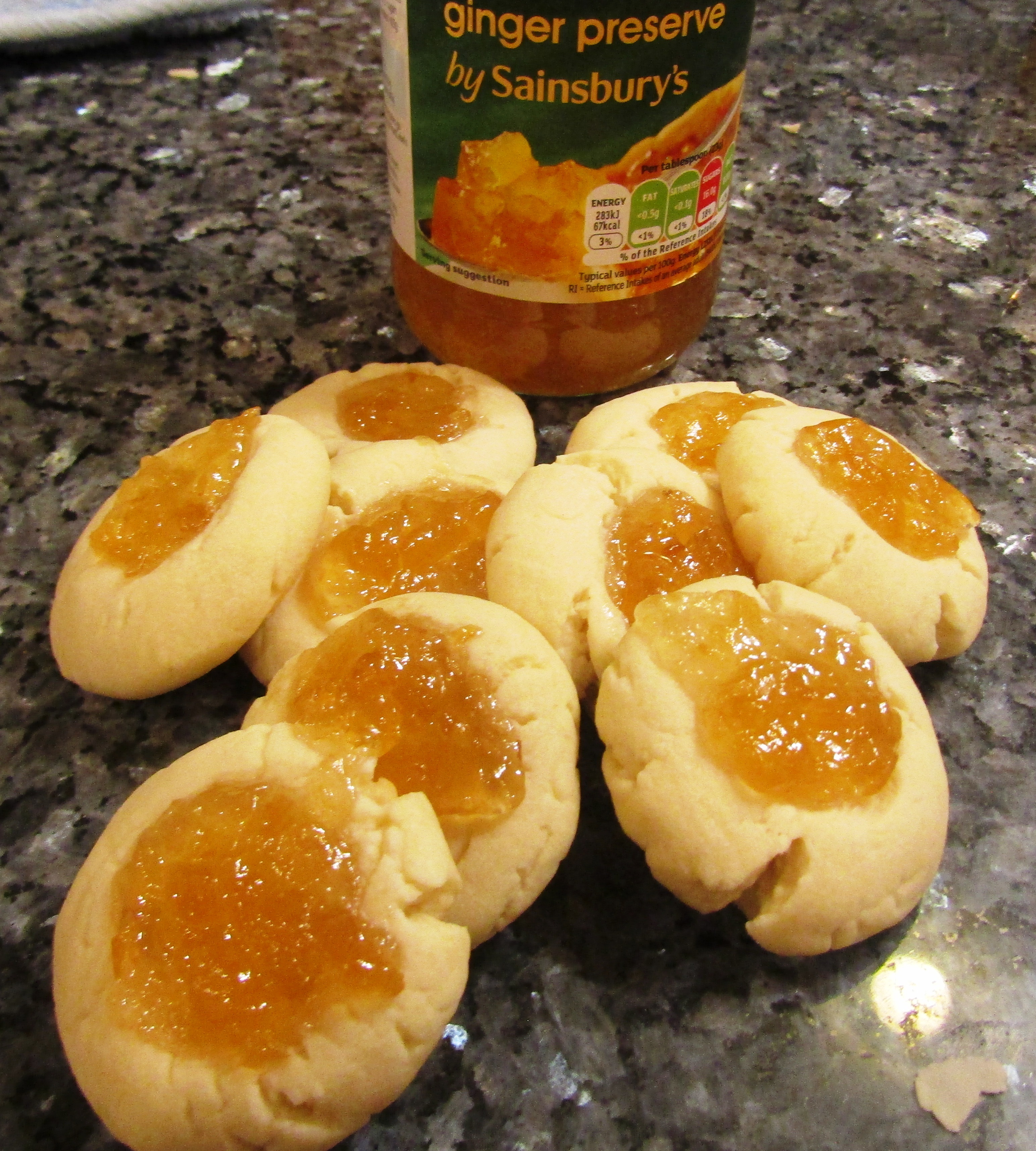 Ginger Thumbprints Recipe