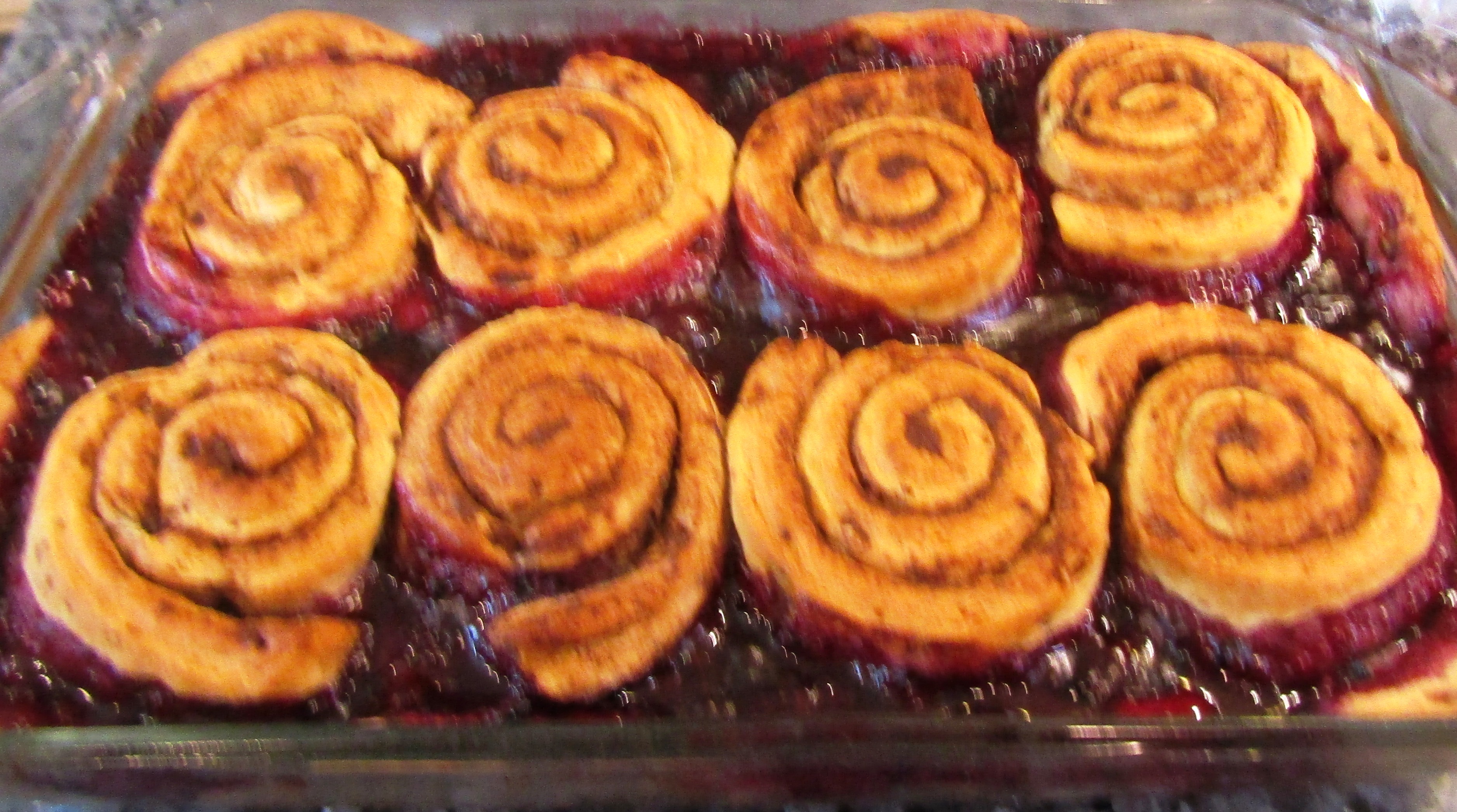 Blackberry Cinnamon Roll Slump Recipe