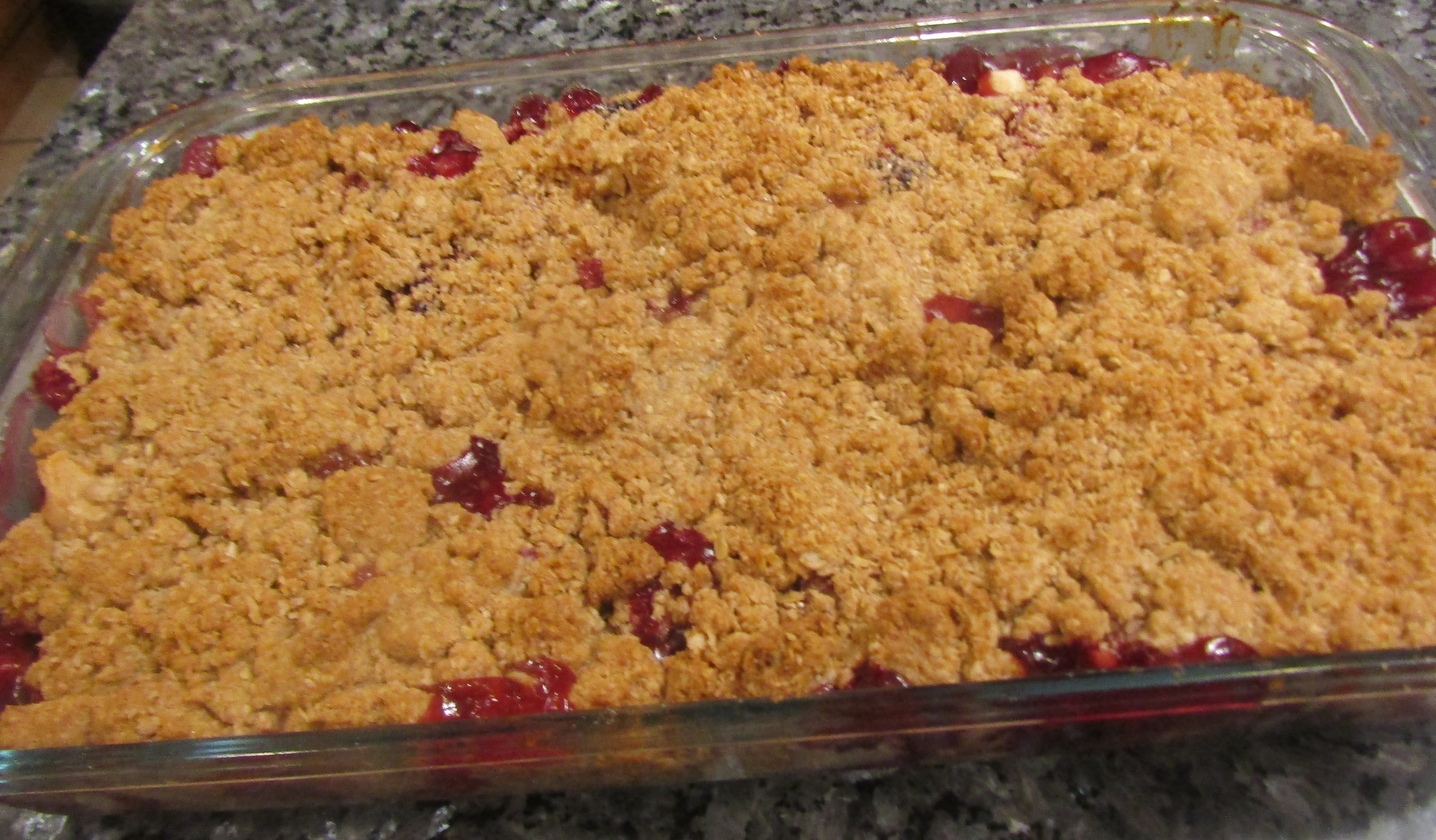 Pear and Berry Crumble Recipe