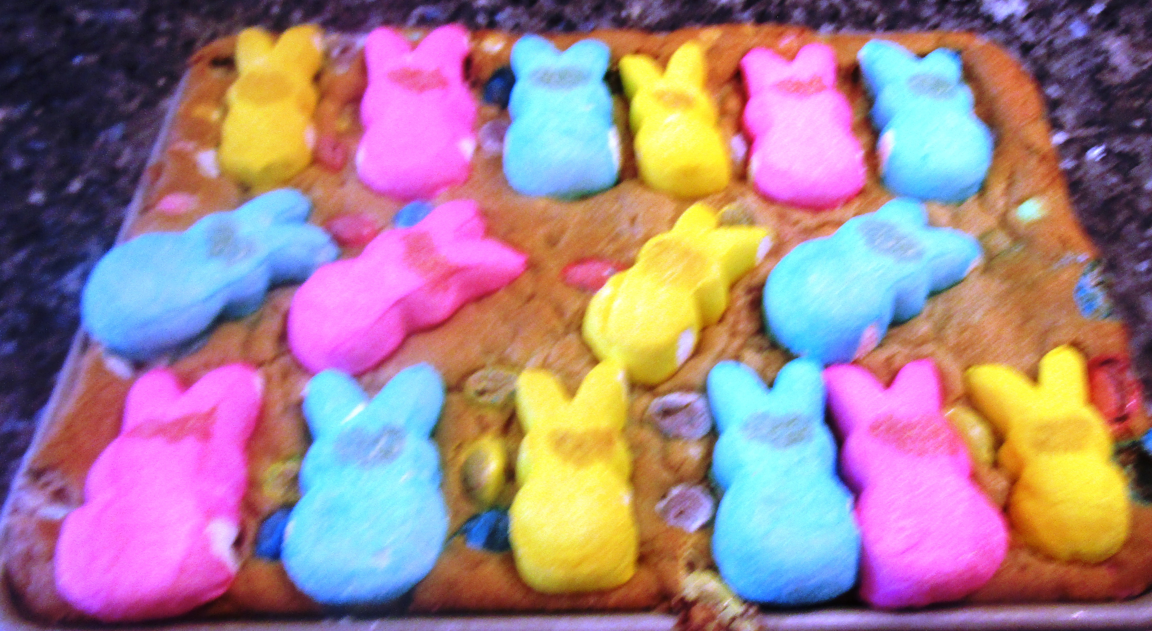 Easter Bunny Blondies Recipe