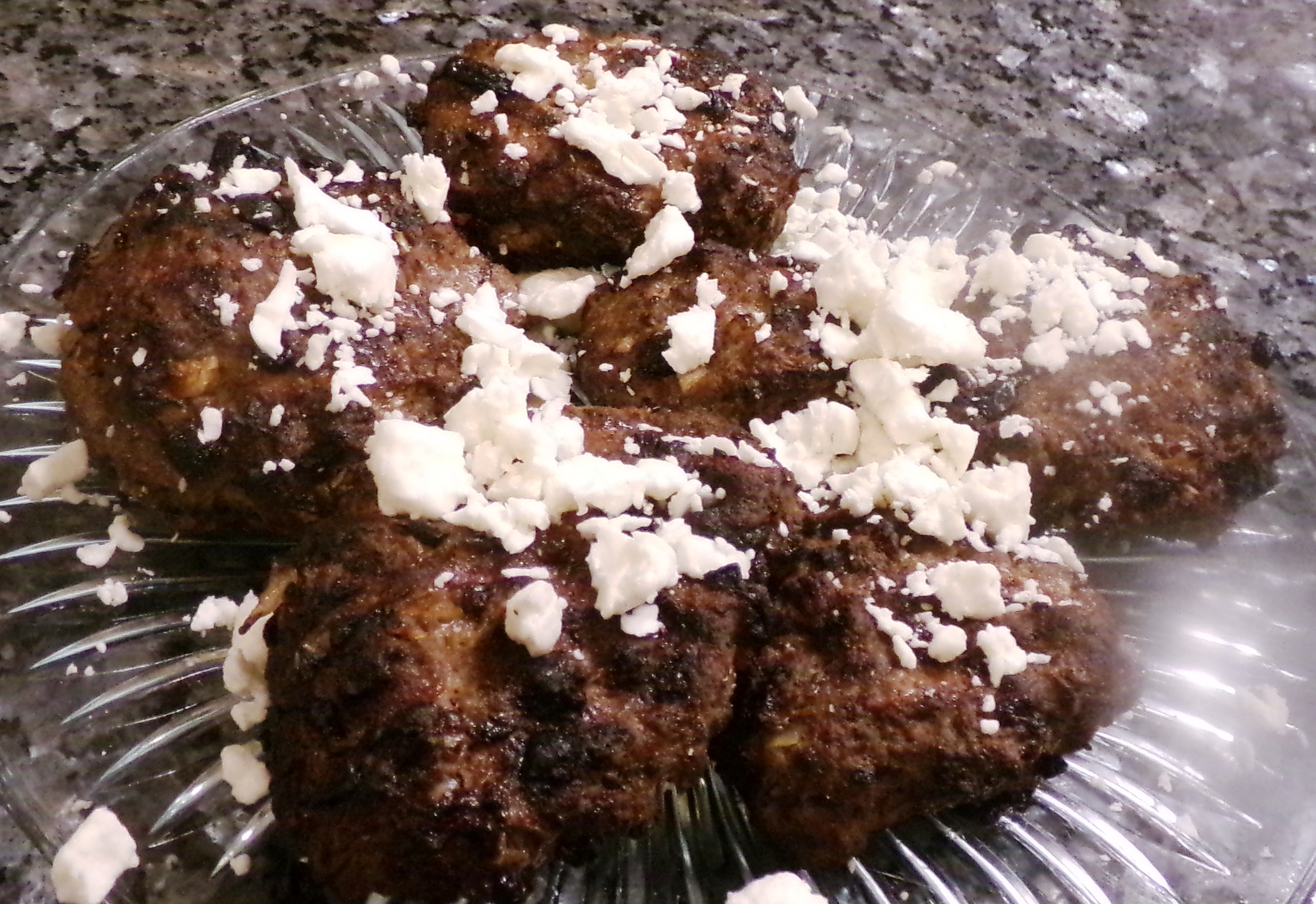 Greek Hamburgers Recipe