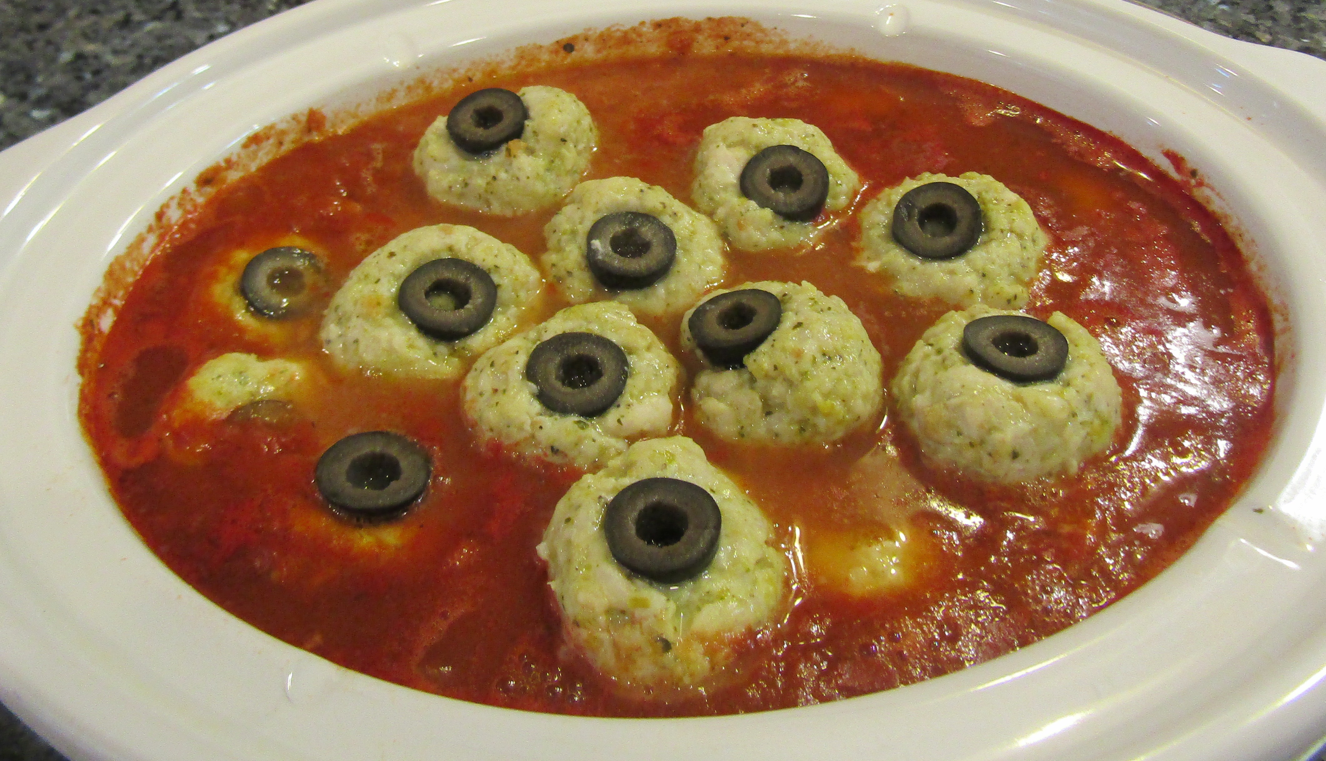 Eyeballs Arrabiata Recipe