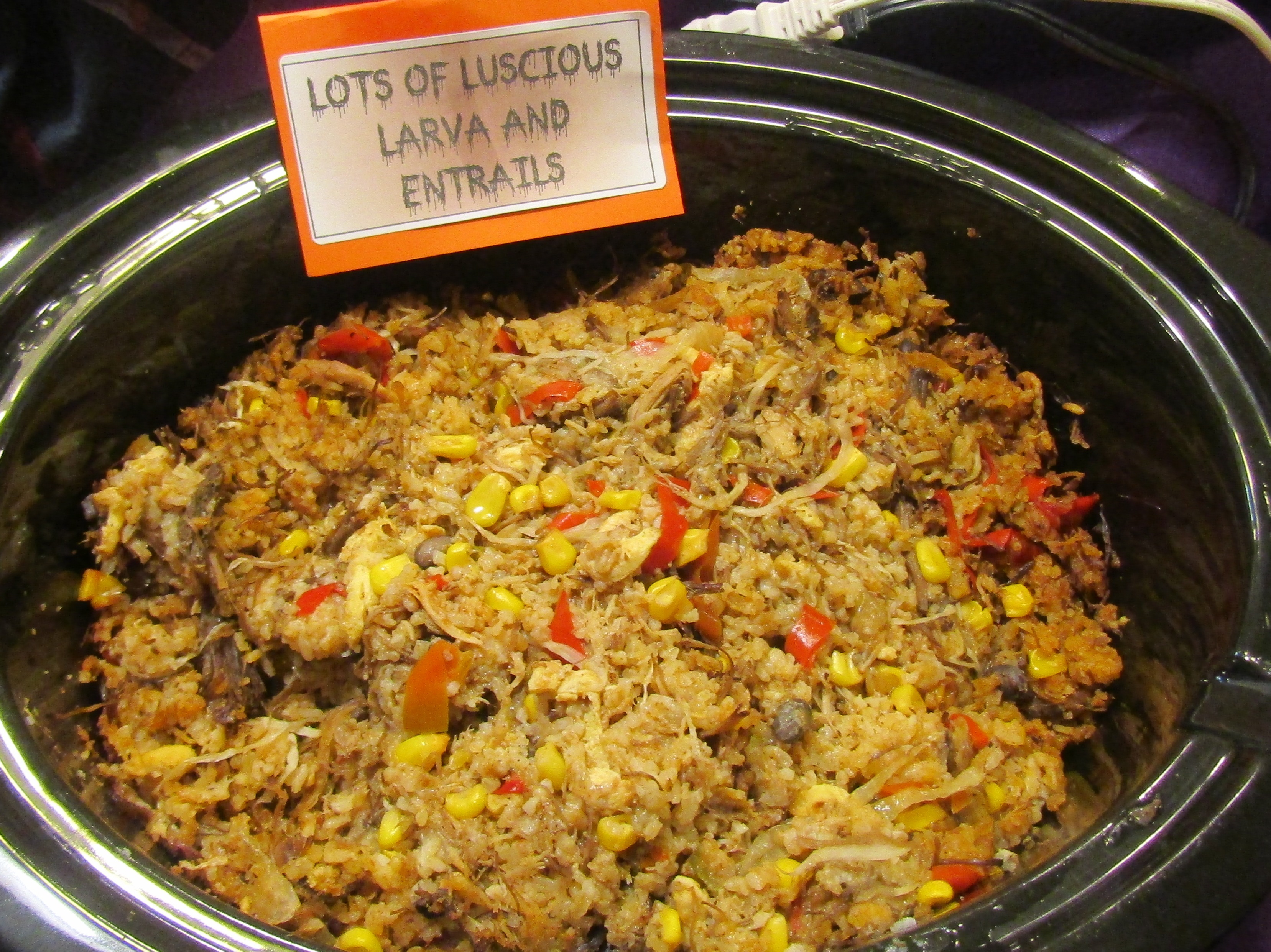 Lots of Luscious Larvae & Entrails Recipe