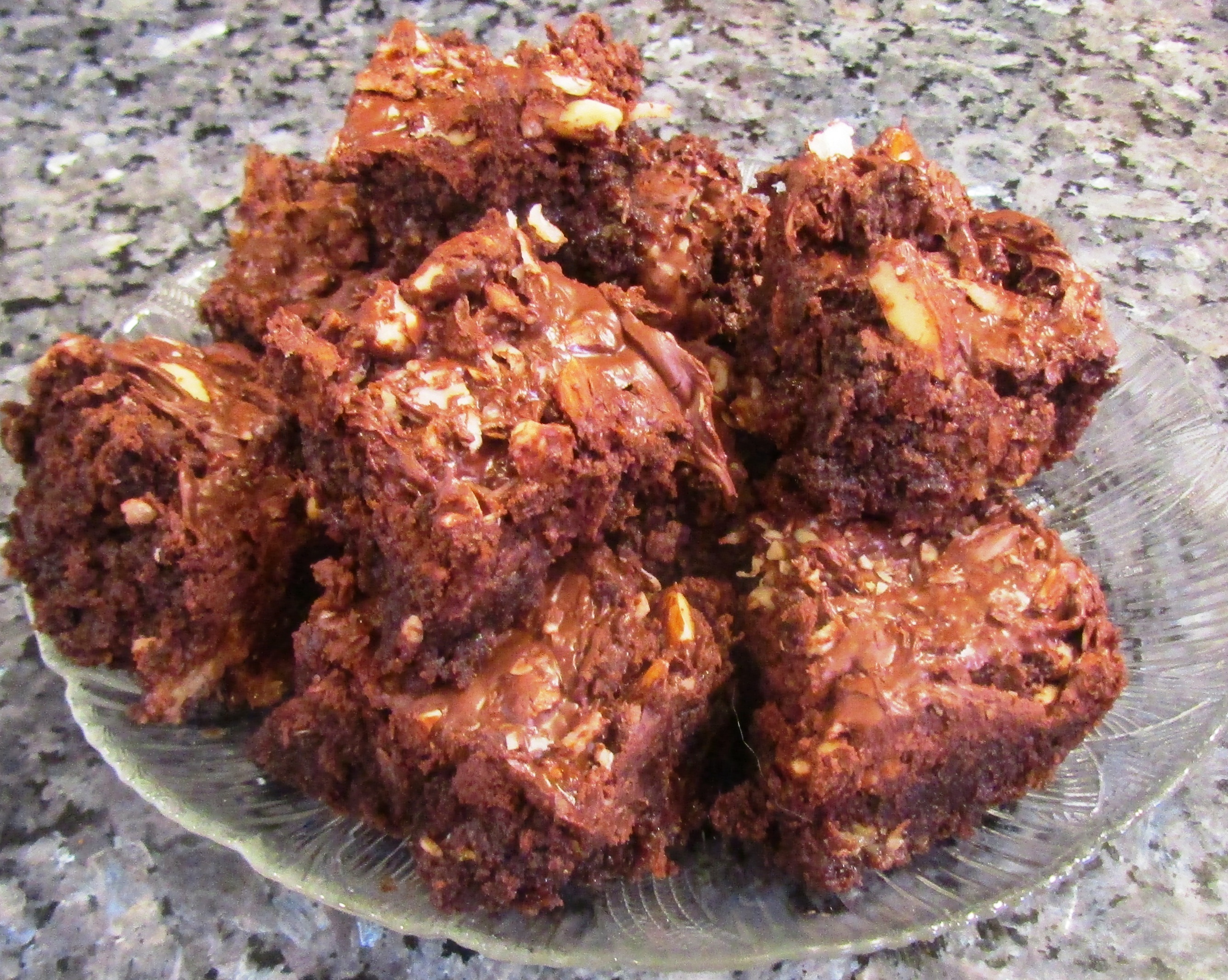 Almond Coconut Brownies Recipe