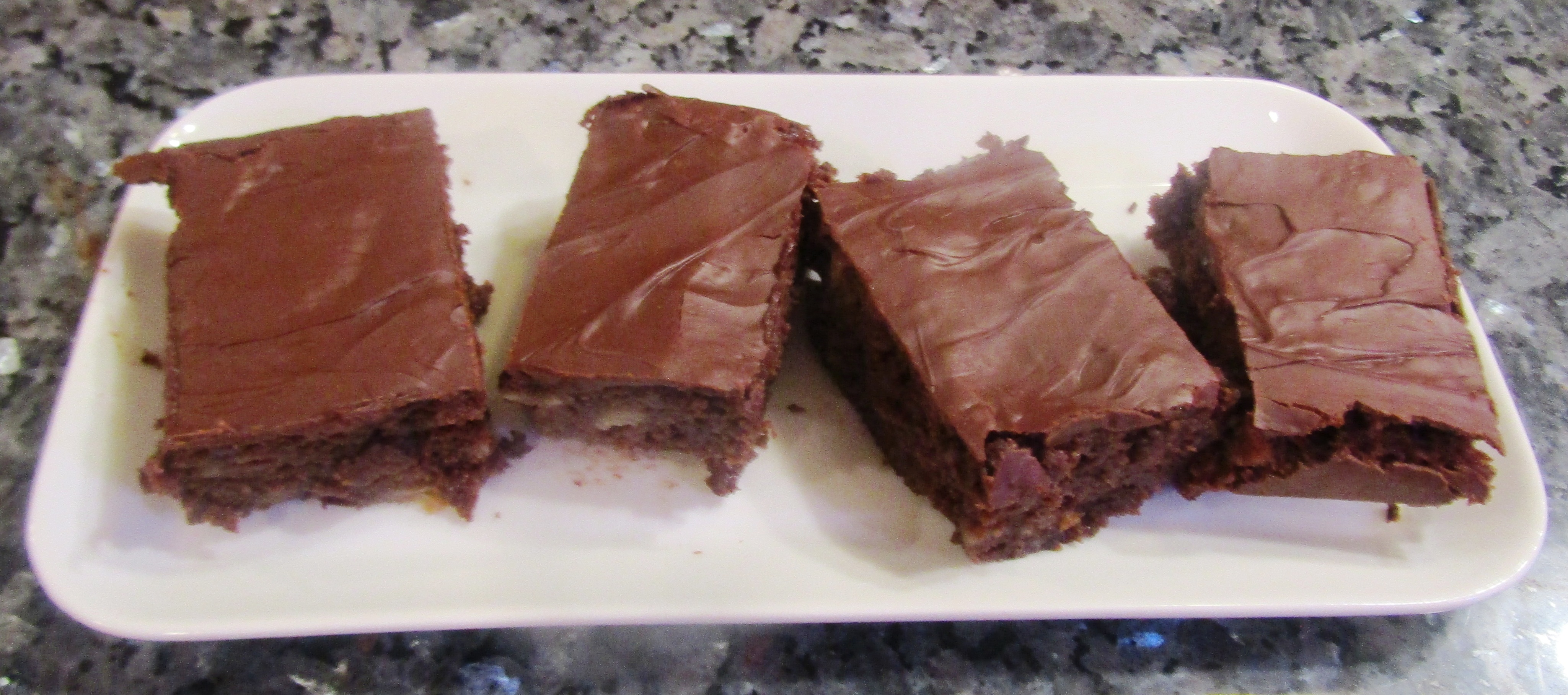 Easy Double Chocolate Banana Brownies Recipe