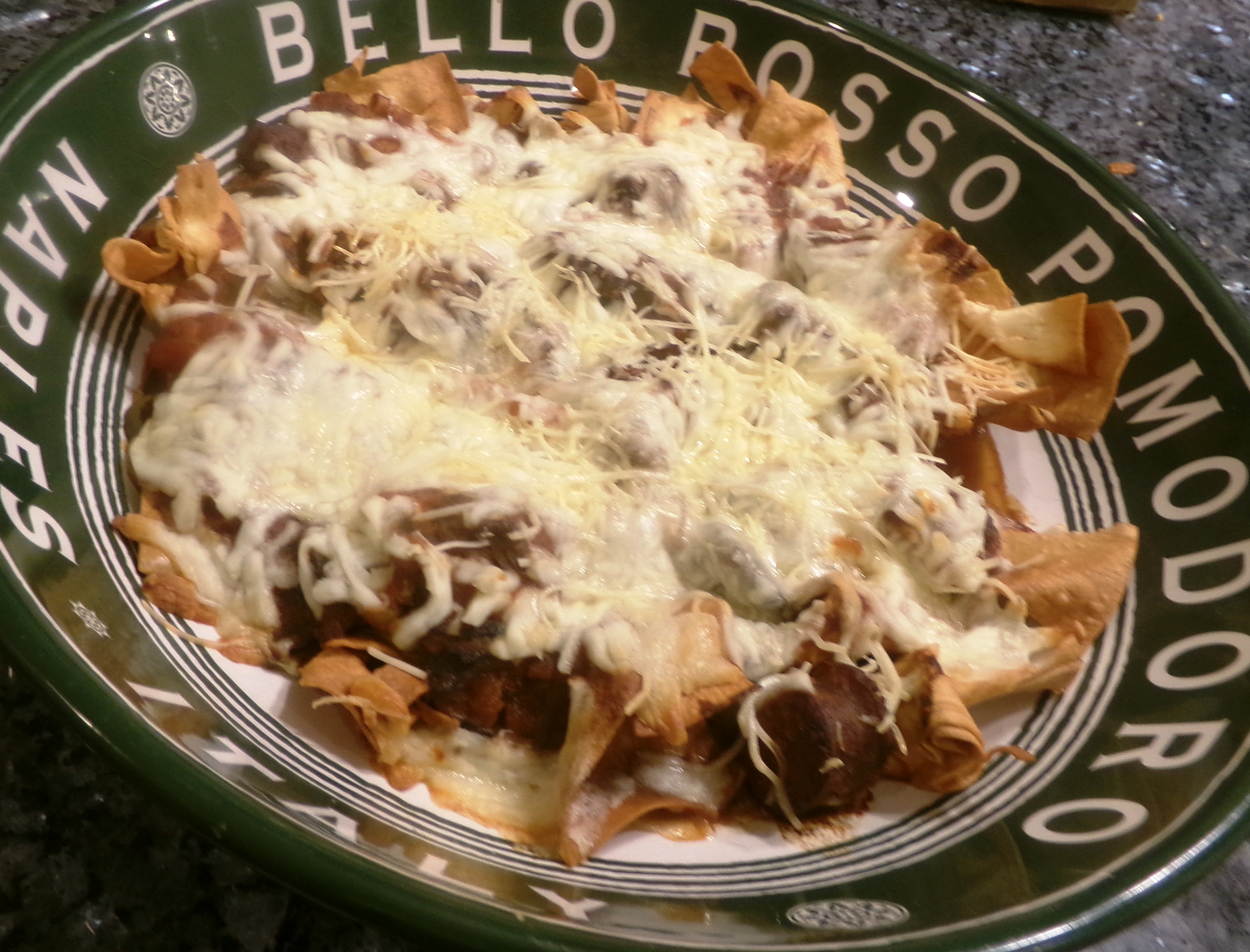 Italian Pizza Pasta Nachos Recipe