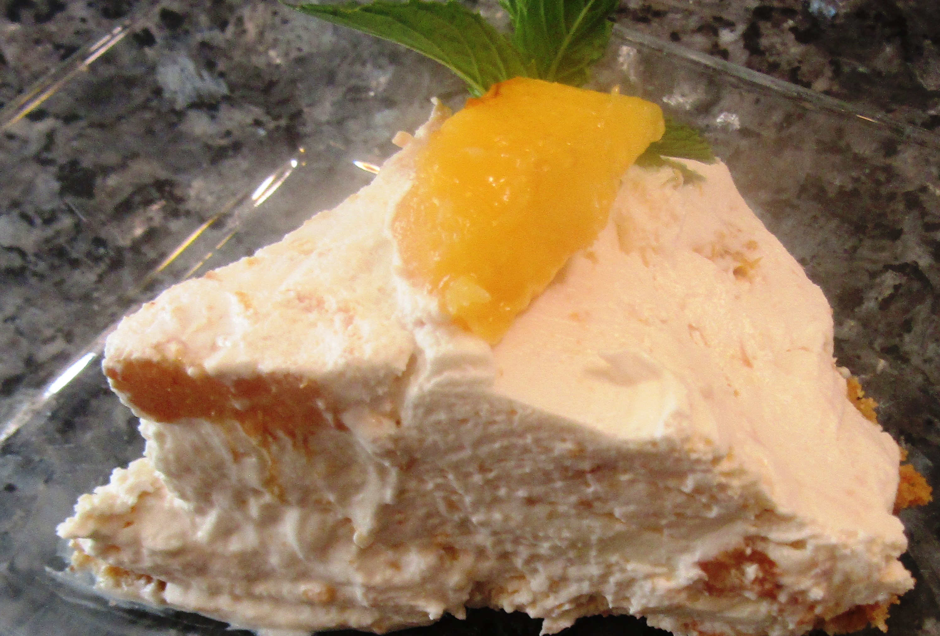 Summer Peaches and Cream Pie Recipe