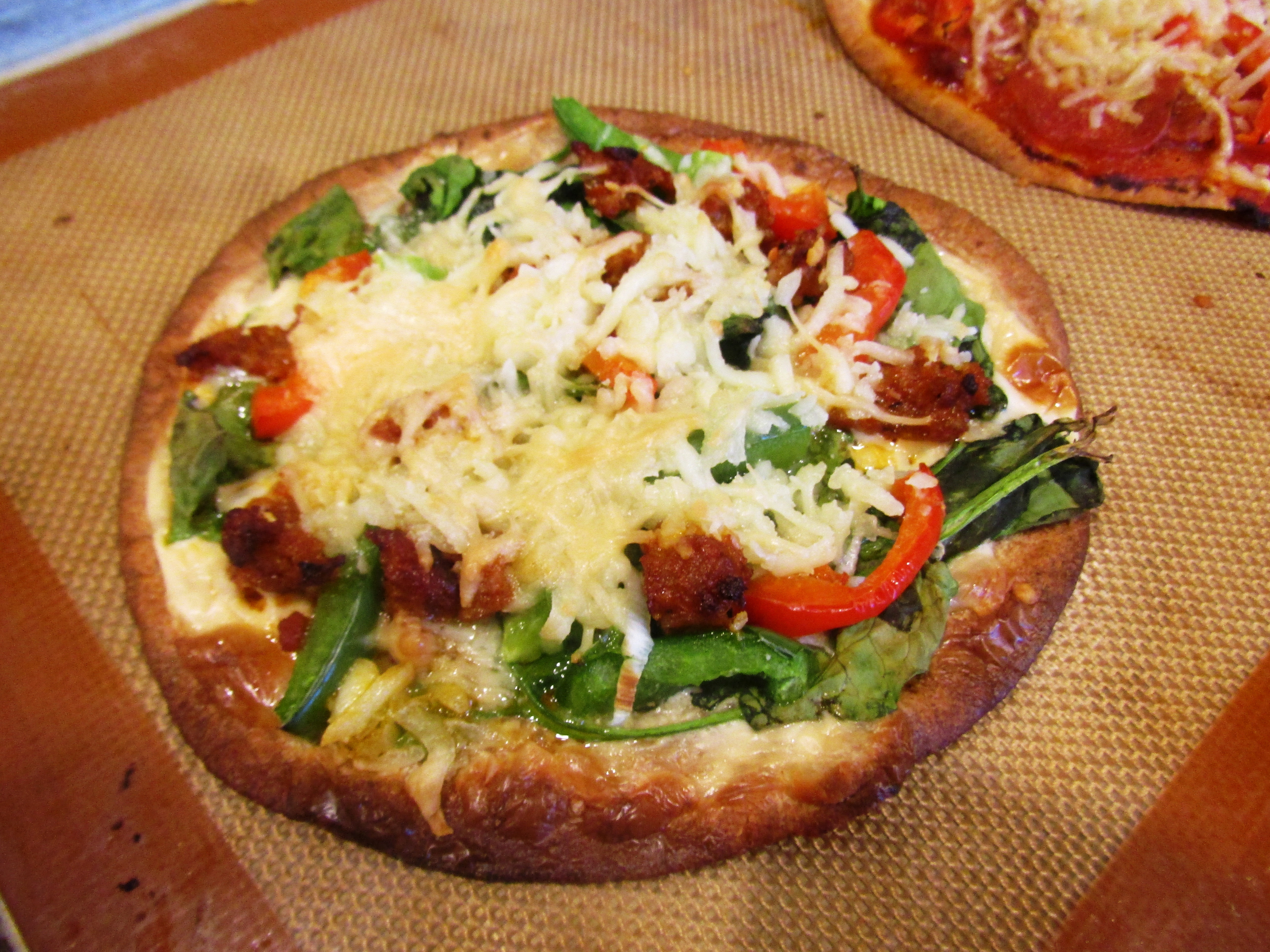 Quickie Tortilla Pizza Recipe