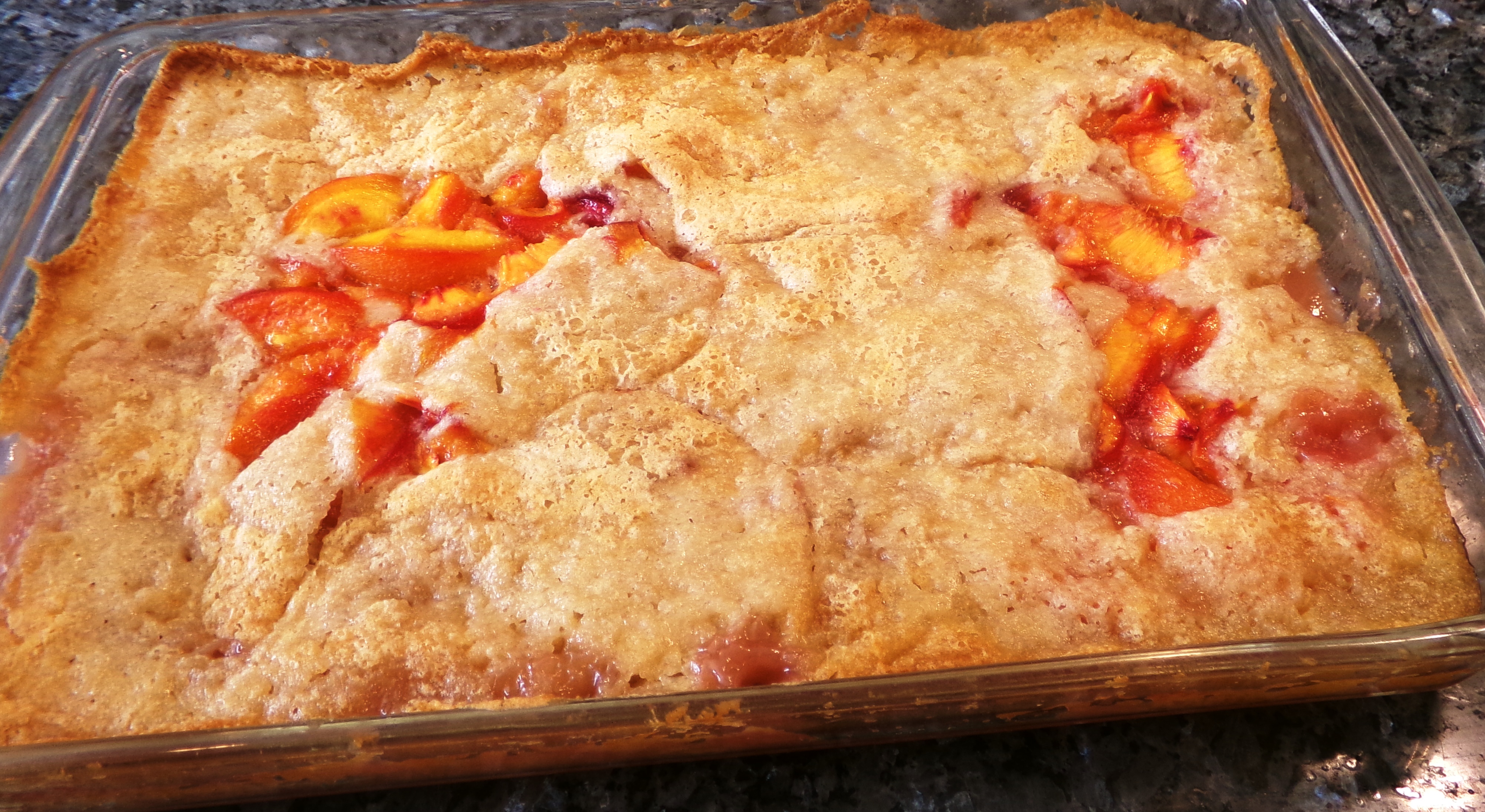 Maria's Easy Southern Peach Cobbler Recipe