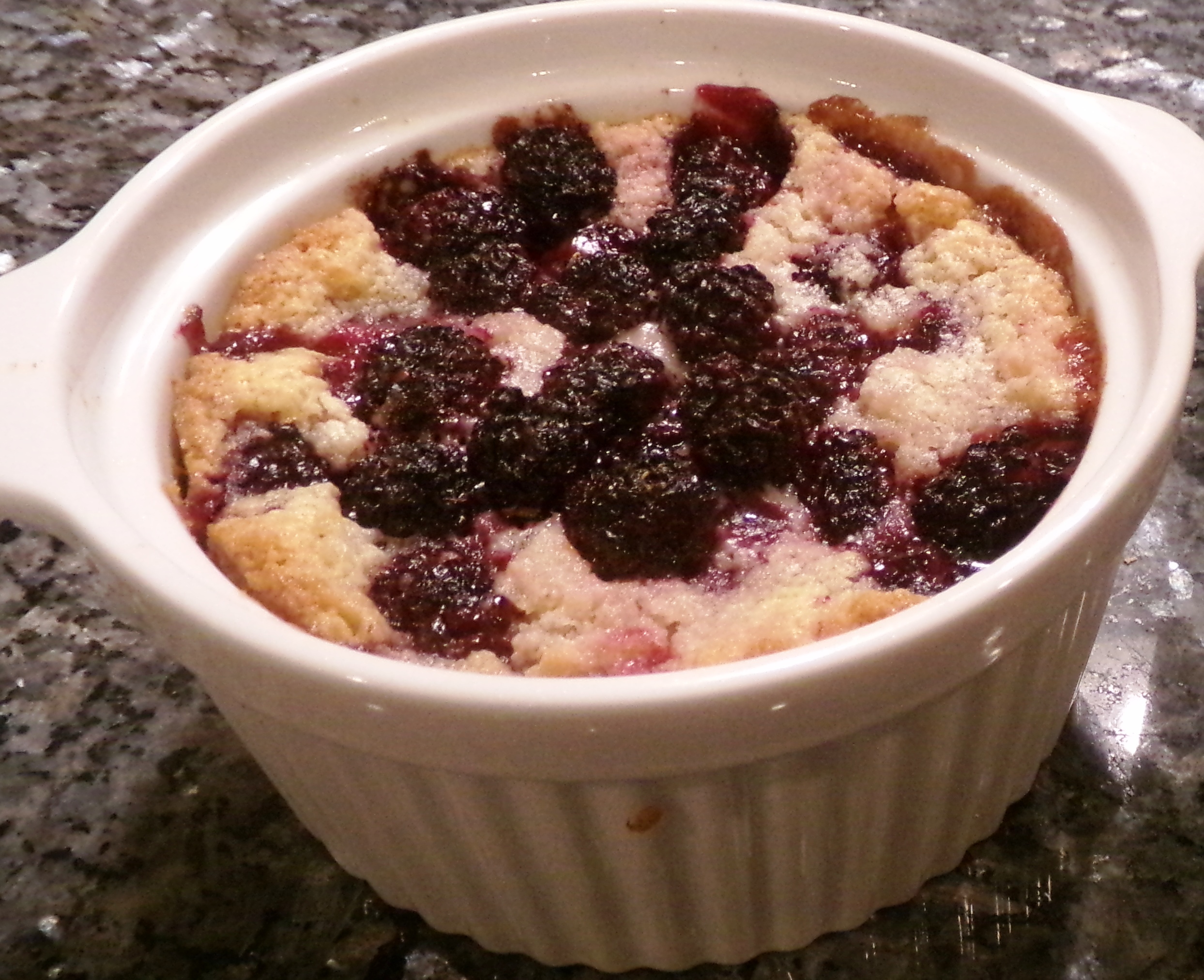 Shortcut Blackberry Cobbler Recipe