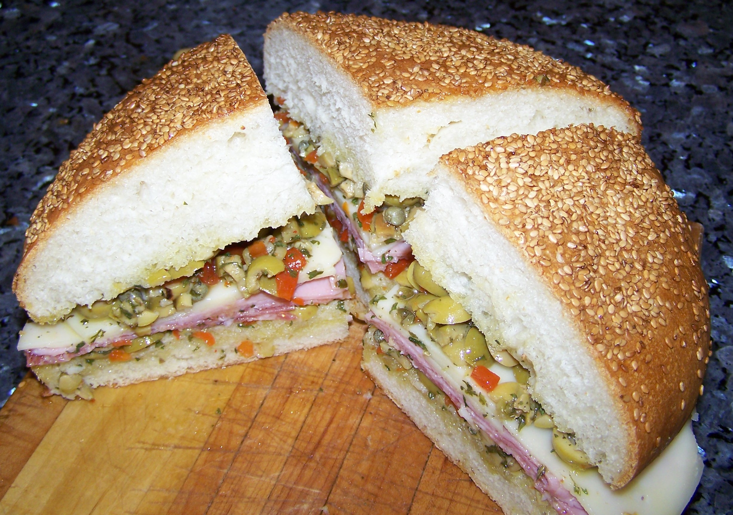 New Orleans Muffuletta - Picnic Perfect!