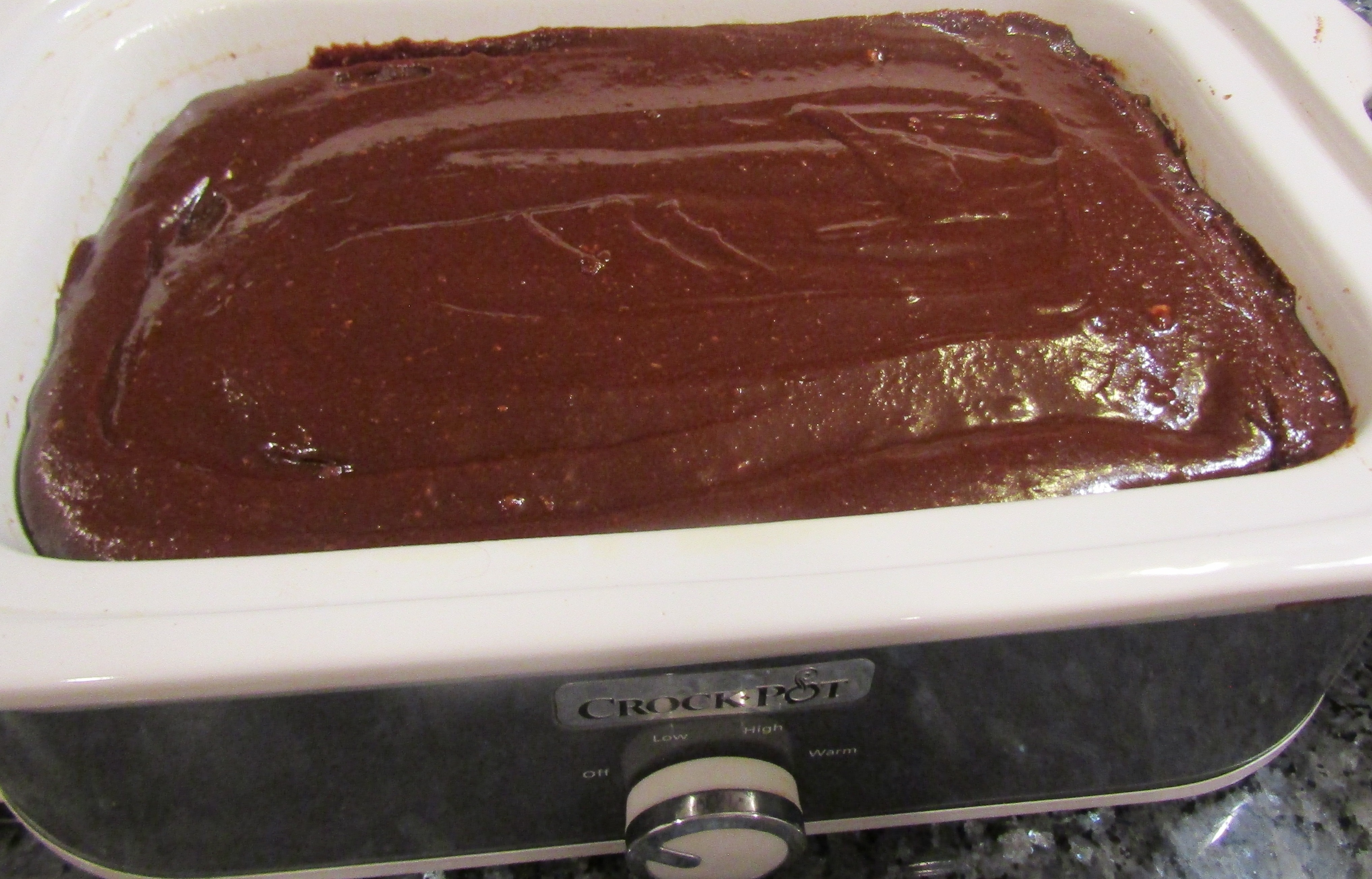 Slow Cooker Double Chocolate Cherry Cake Recipe