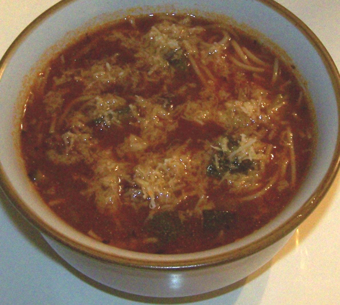 Sausage & Spaghetti Soup Recipe