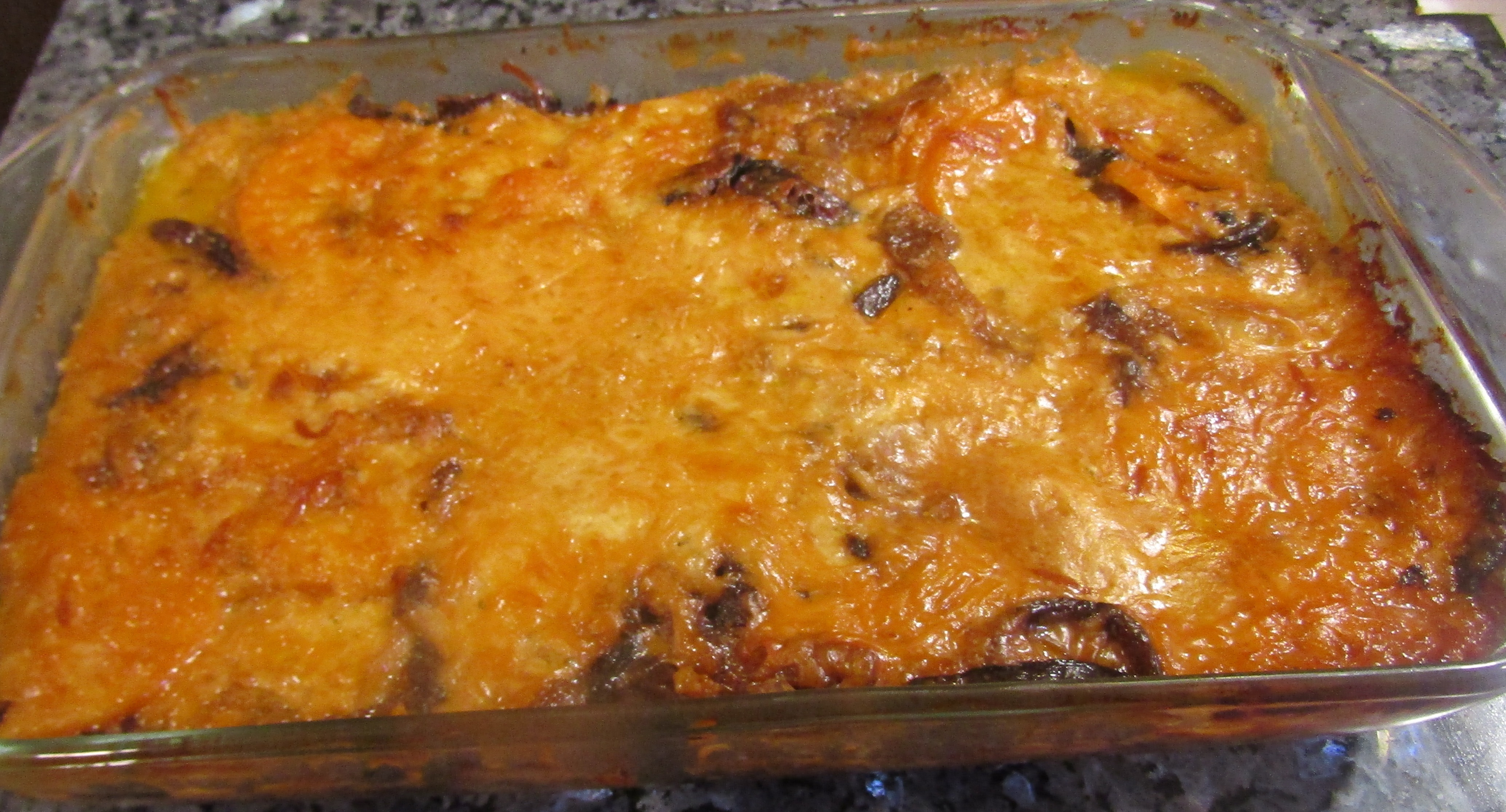 Cheesy Sweet Potato Gratin Recipe