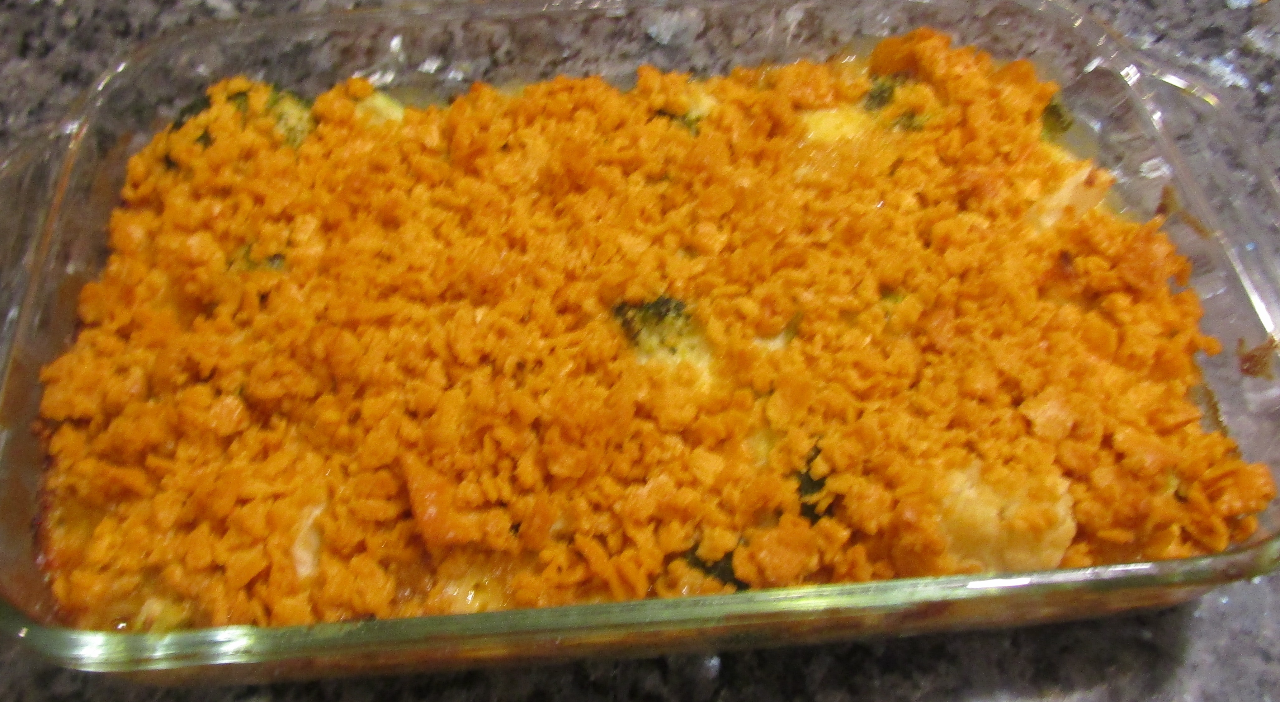 Crunchy Broccoli Cauliflower Bake Recipe