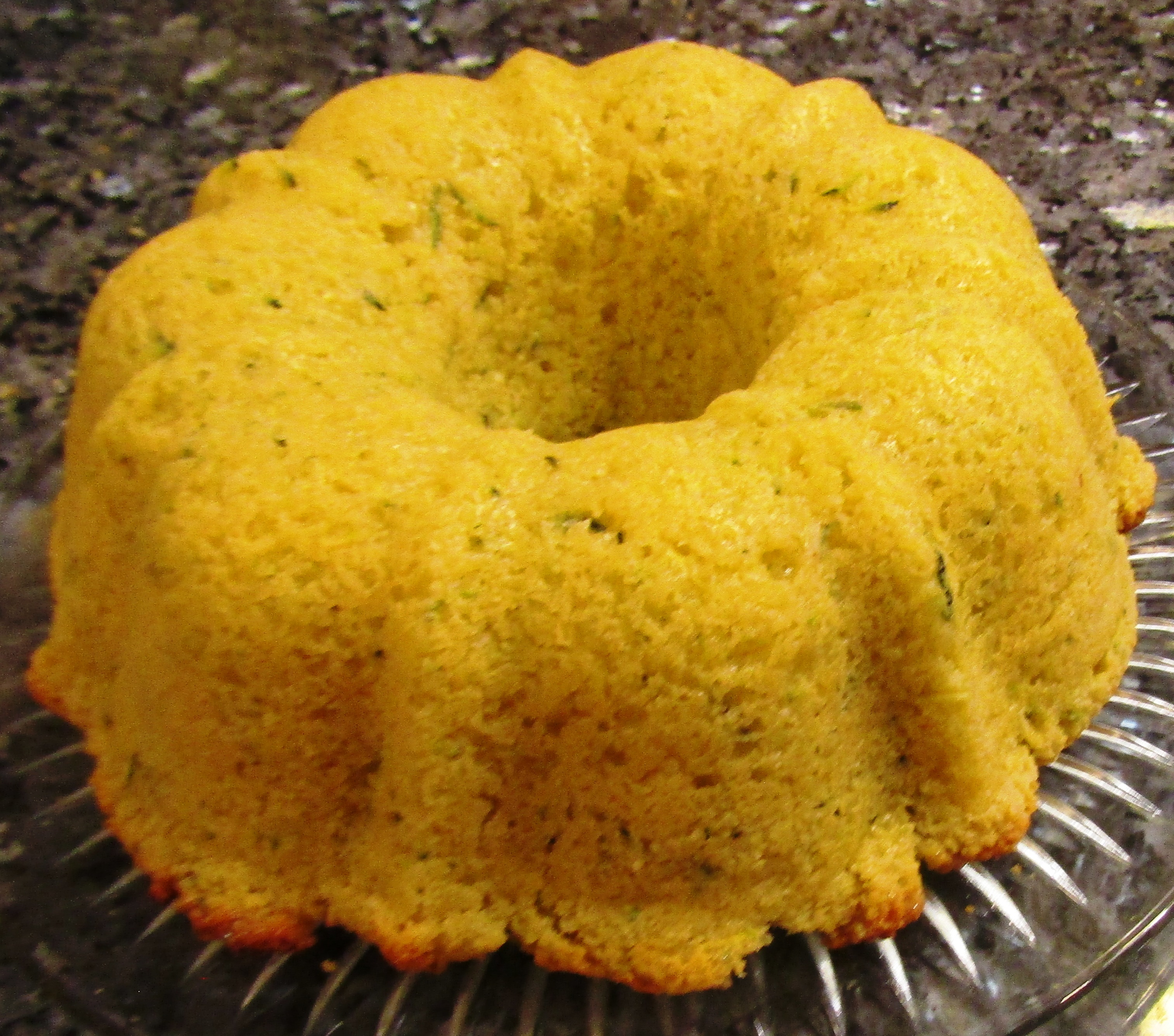 Zucchini Ricotta Pound Cake Recipe