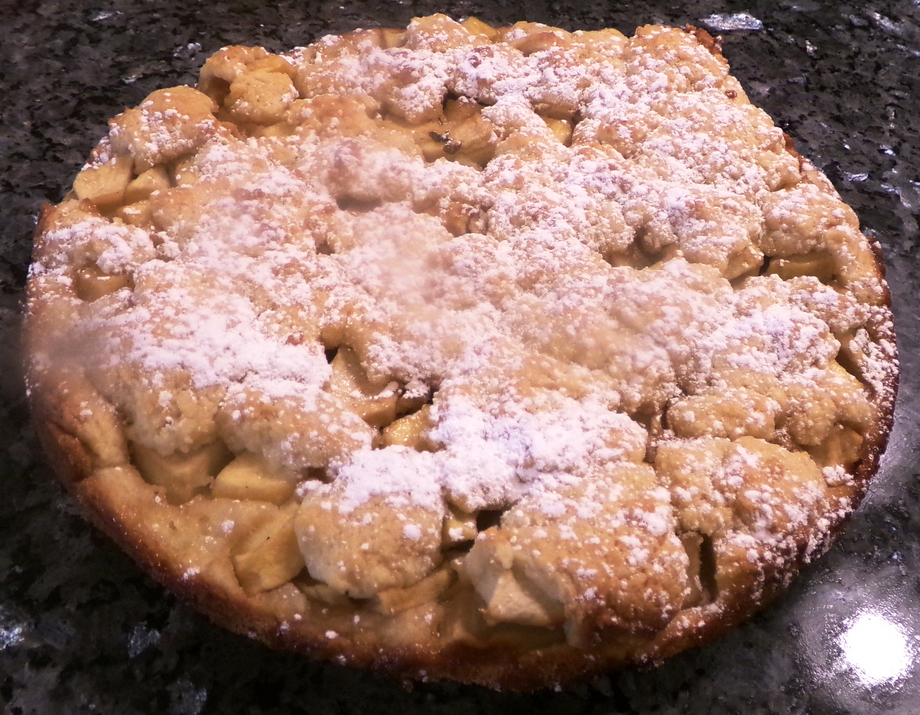 Irish Apple Shortbread Tart Recipe